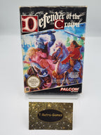 NES Defender of The Crown mit OVP und Anleitung FRA - T-Retro-Games 