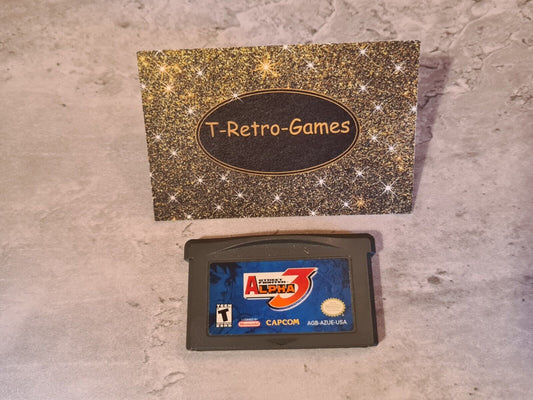 Nintendo Game Boy Advance Street Fighter Alpha 3 Modul USA - T-Retro-Games 