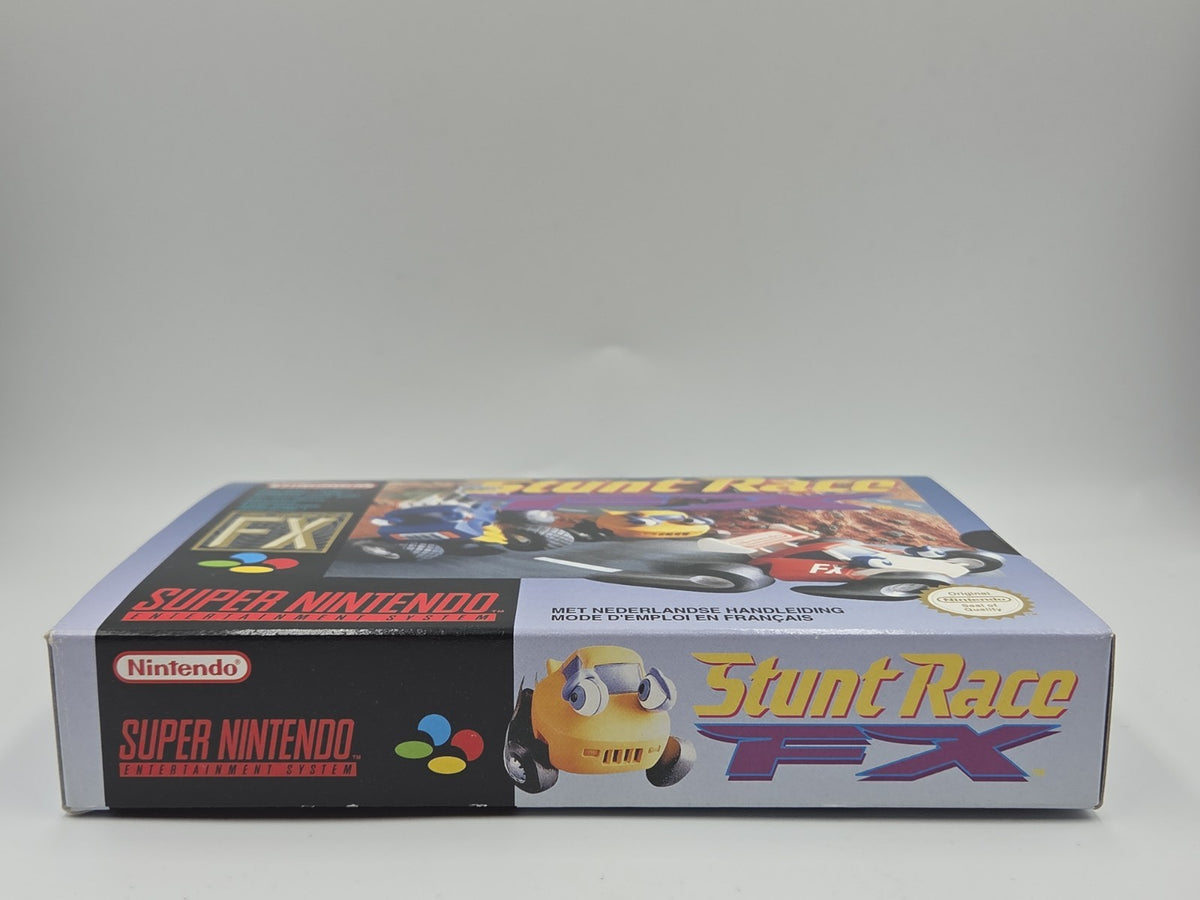 SNES Super Nintendo Spiel Stunt Race FX mit OVP und Anleitung FAH