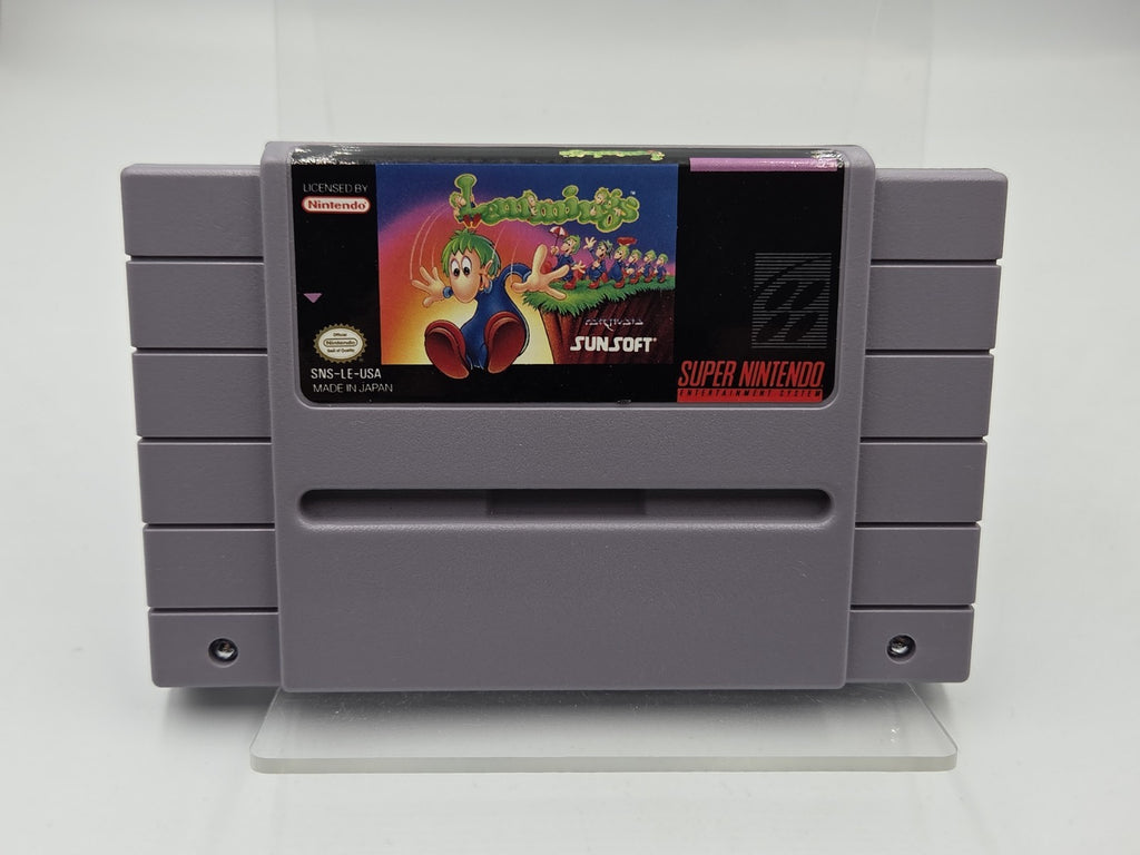 SNES Super Nintendo Spiel Lemmings NTSC USA Modul