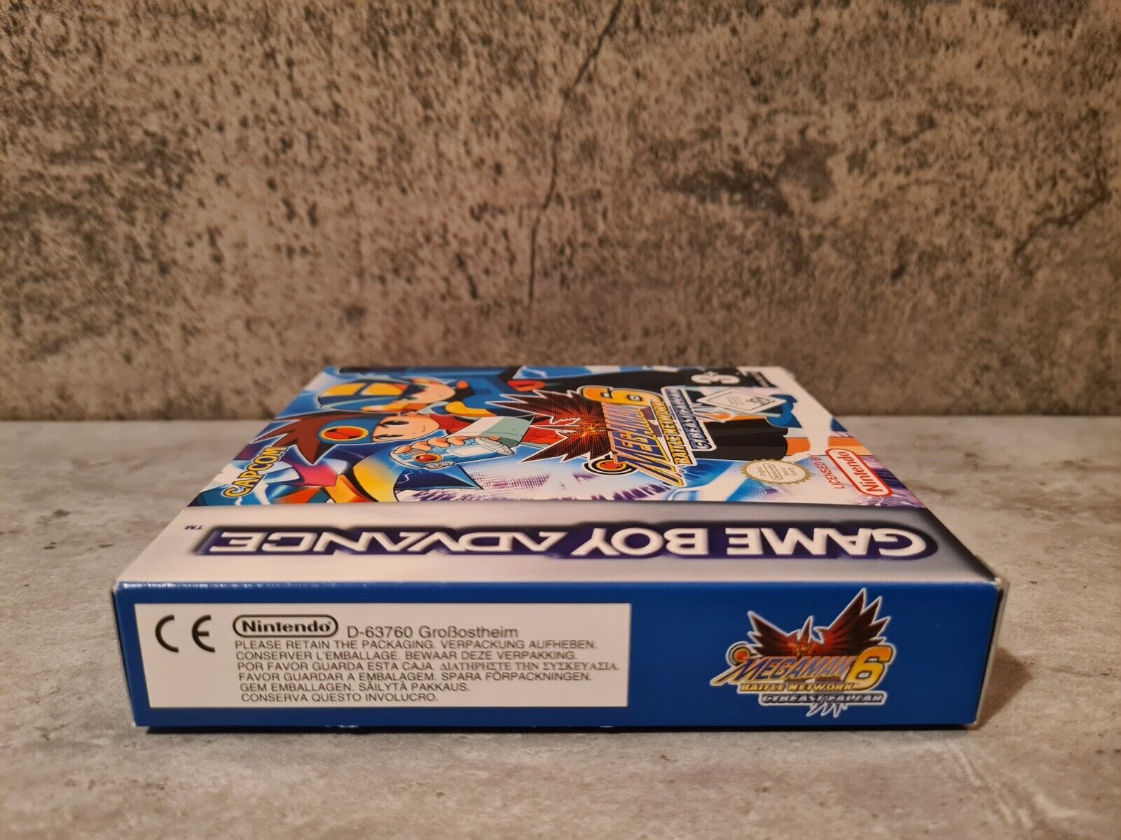 Game Boy Advance Mega Man Battle Network 6 Cybeast Falzar + OVP + Anleitung EUR - T-Retro-Games 