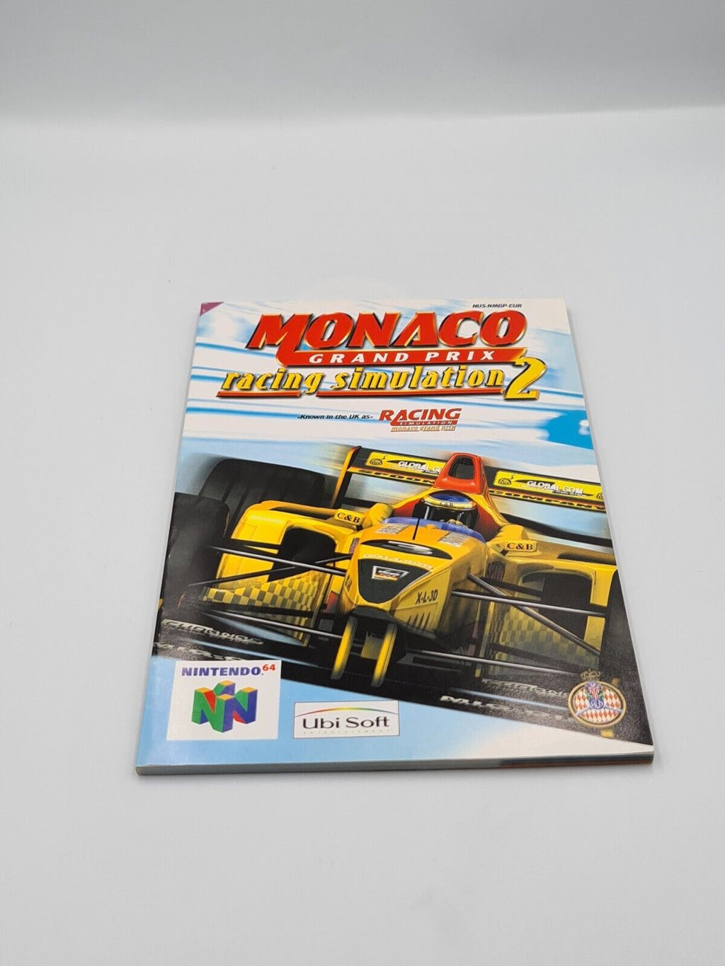 N64 Nintendo 64 Monaco Grand Prix Racing Simulation 2 mit OVP und Anleitung FAH - T-Retro-Games 
