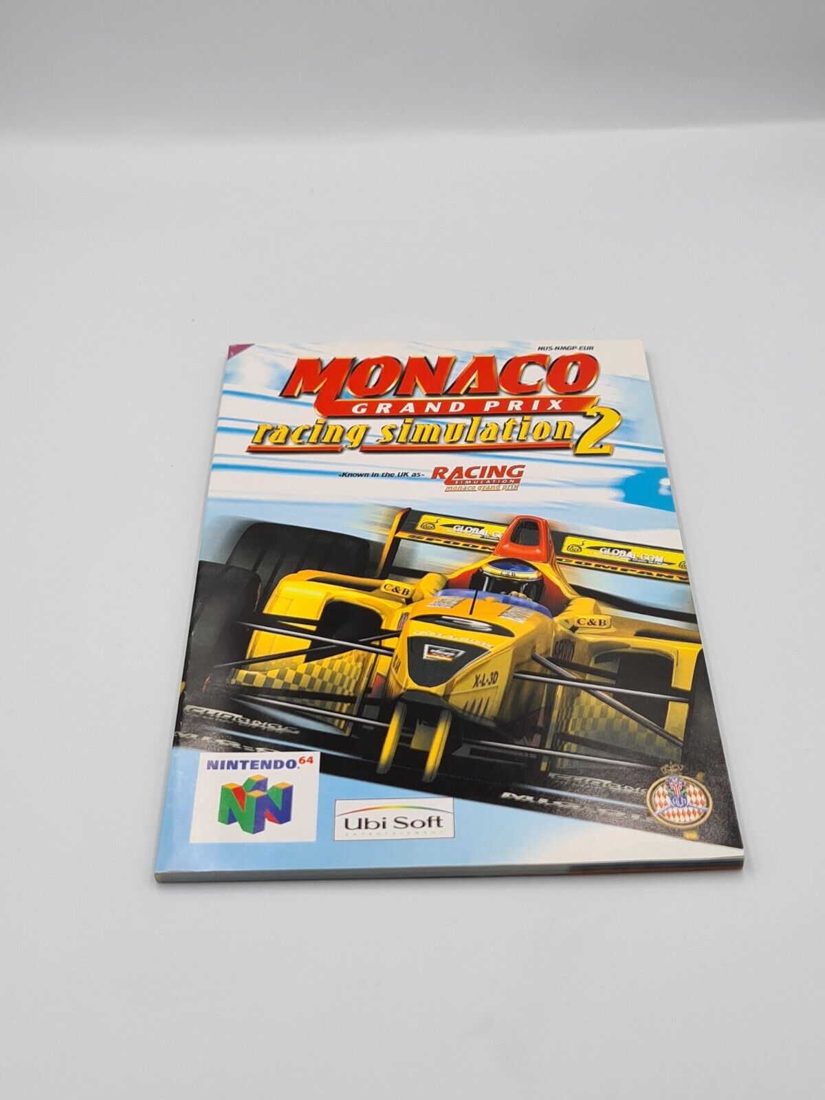 N64 Nintendo 64 Monaco Grand Prix Racing Simulation 2 mit OVP und Anleitung FAH - T-Retro-Games 