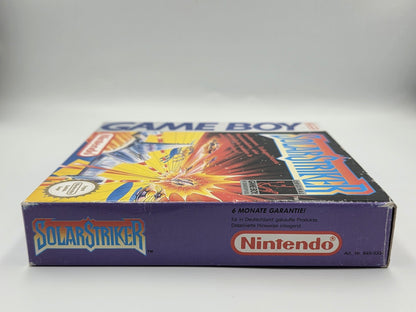 Nintendo Game Boy Classic Spiel SolarStriker mit OVP und Anleitung NOE