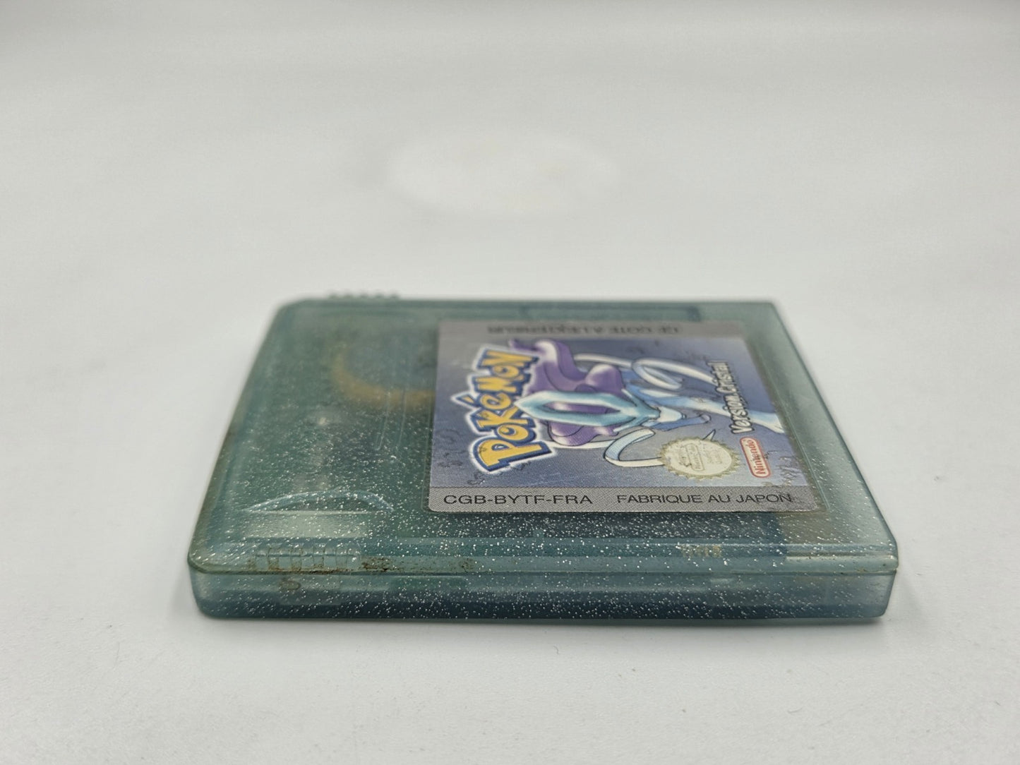 Nintendo Game Boy Color Spiel Pokemon Version Cristal FRA Modul speichert!