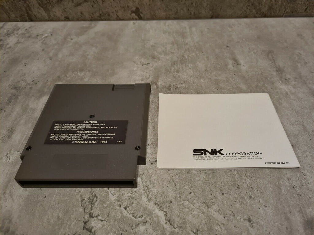 Nintendo NES Ikari Warriors mit OVP und Anleitung EEC - T-Retro-Games 