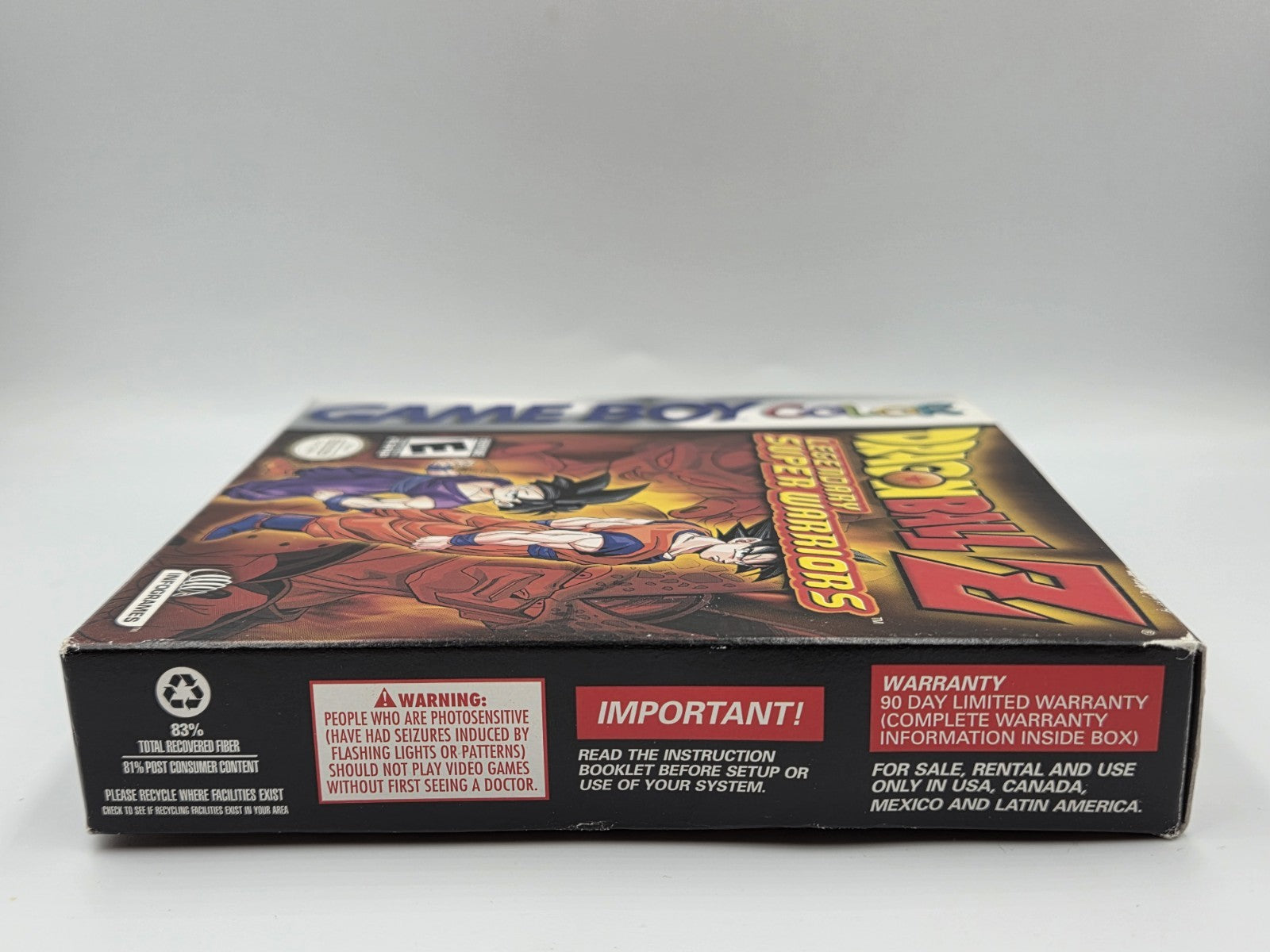 Game Boy Color DragonBall Z Legendary Super Warriors mit OVP und Anleitung USA