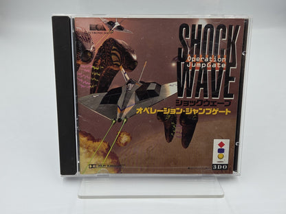 3DO Spiel Shock Wave Operation JumpGate mit OVP und Anleitung Japan