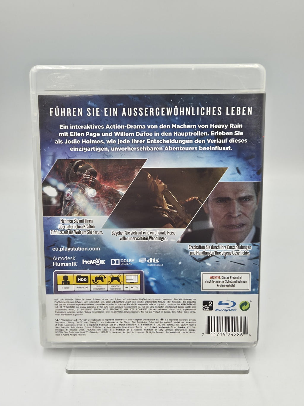 PS3 Playstation 3 Spiel Beyond Two Souls mit OVP und Anleitung Deutsch