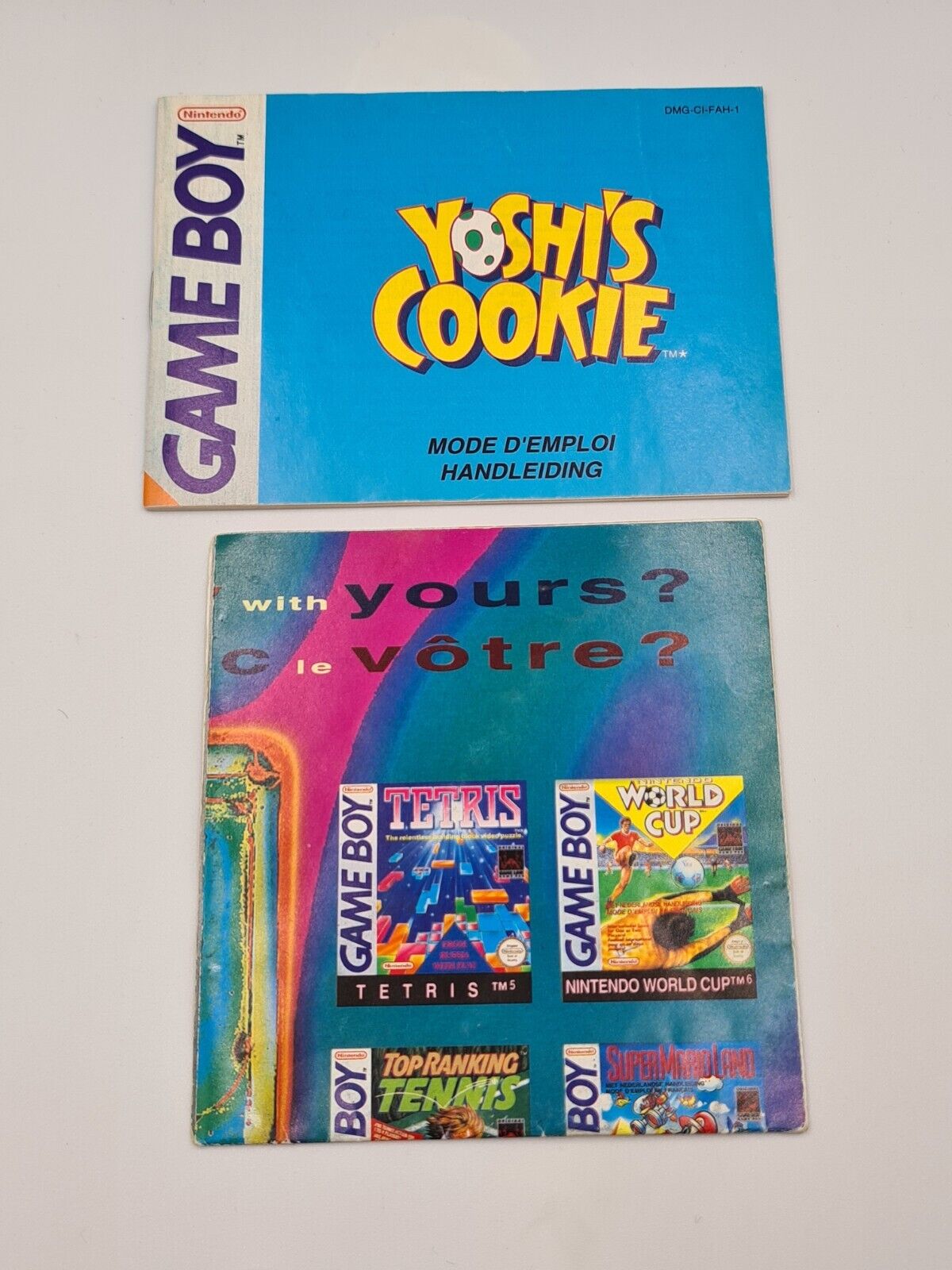 Nintendo Game Boy Classic Spiel Yoshi's Cookie mit OVP und Anleitung FAH - T-Retro-Games 