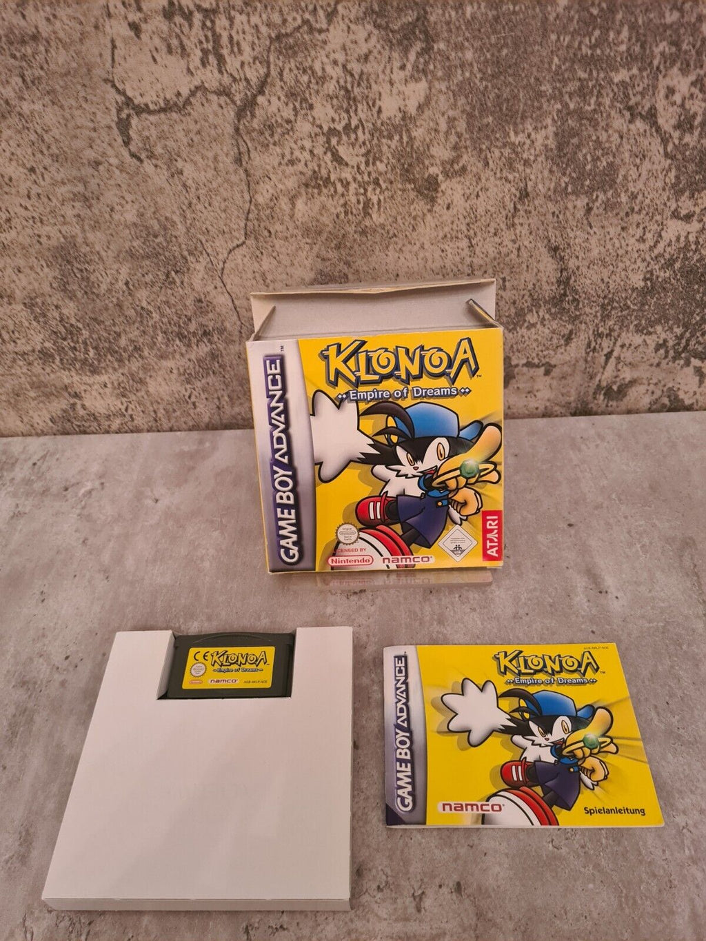 Nintendo Gameboy Advance Klonoa Empire of Dreams mit OVP und Anleitung NOE - T-Retro-Games 