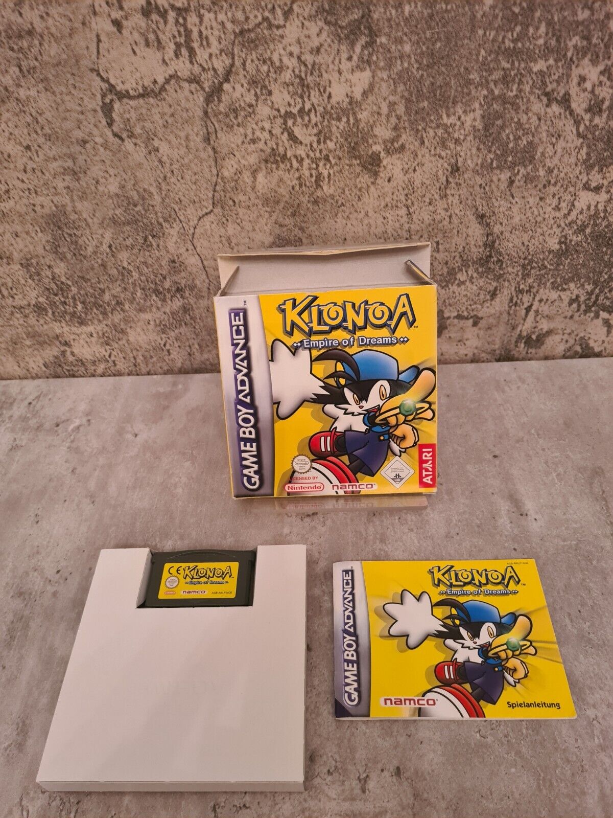 Nintendo Gameboy Advance Klonoa Empire of Dreams mit OVP und Anleitung NOE - T-Retro-Games 
