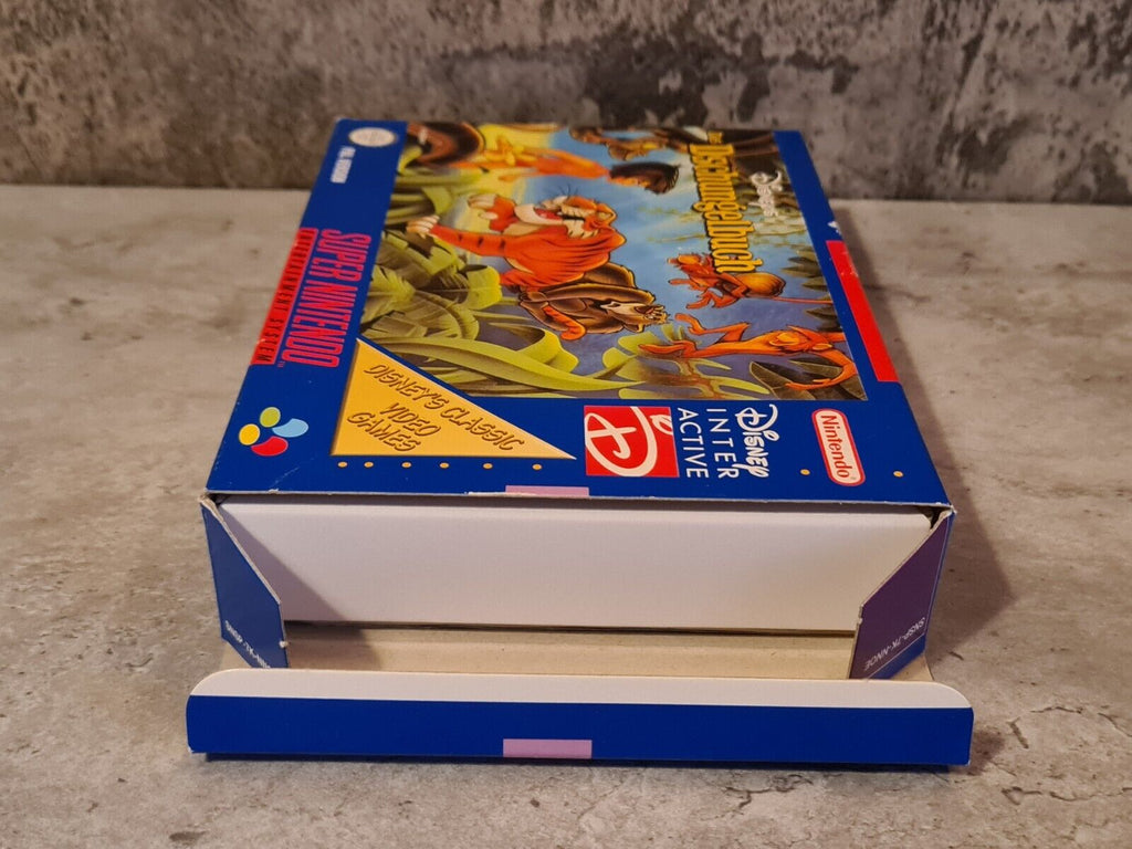 SNES Super Nintendo Disneys Das Dschungelbuch mit OVP und Anleitung NOE - T-Retro-Games 