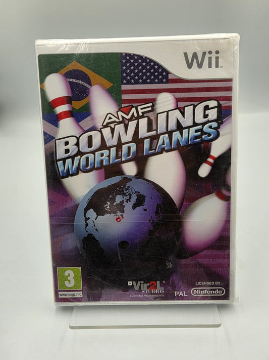 Nintendo Wii Spiel AMF Bowling World Lanes Sealed NEU NEW Englisch
