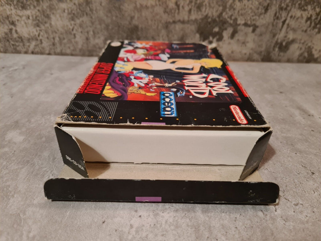 SNES Cool World mit OVP NTSC USA - T-Retro-Games 