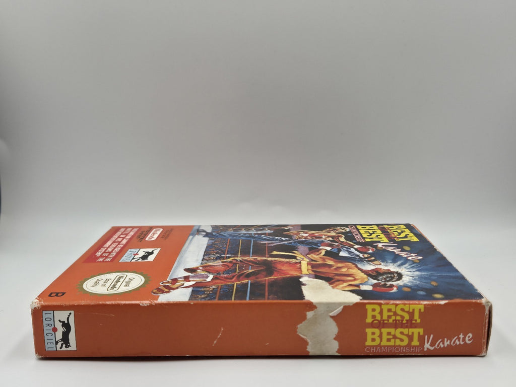 Nintendo NES Spiel Best of The Best Championship Karate mit OVP + Anleitung ESP