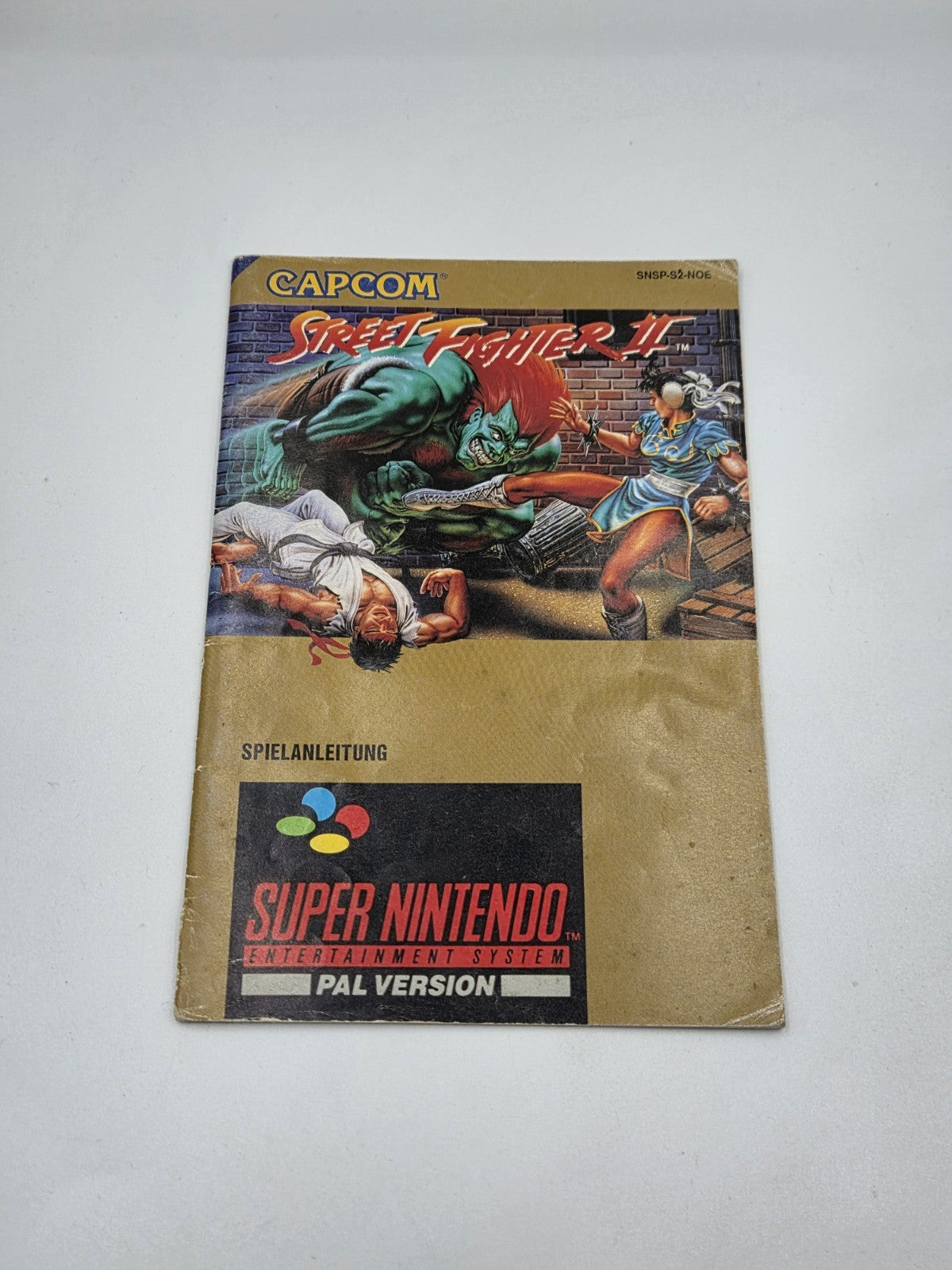 SNES Super Nintendo Street Fighter II mit OVP und Anleitung NOE