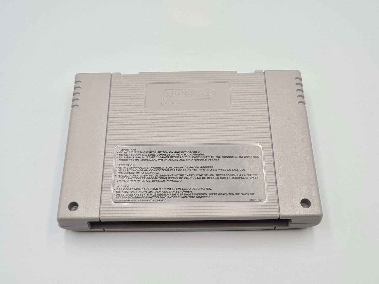 SNES Super Nintendo Arcade's Greatest Hits mit OVP und Anleitung EUR - T-Retro-Games 