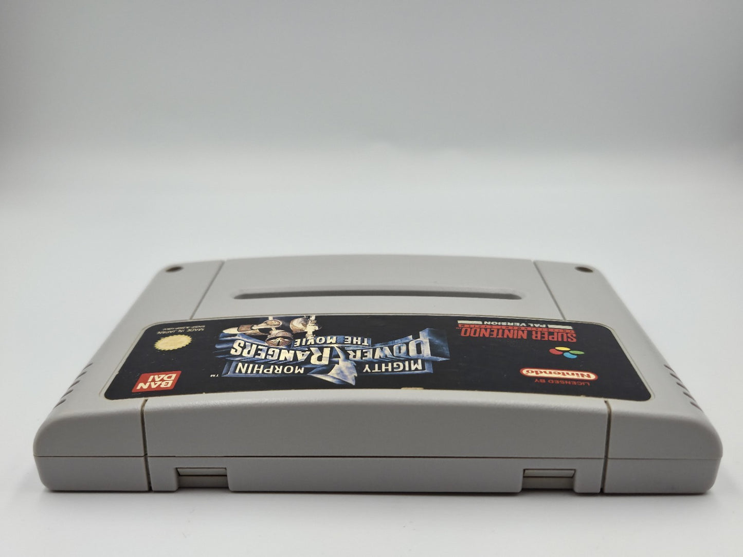 SNES Super Nintendo Mighty Morphin Power Rangers The Movie Modul UKV
