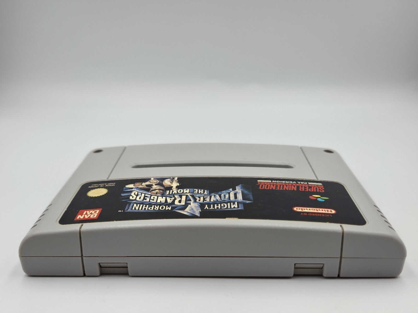 SNES Super Nintendo Mighty Morphin Power Rangers The Movie Modul UKV