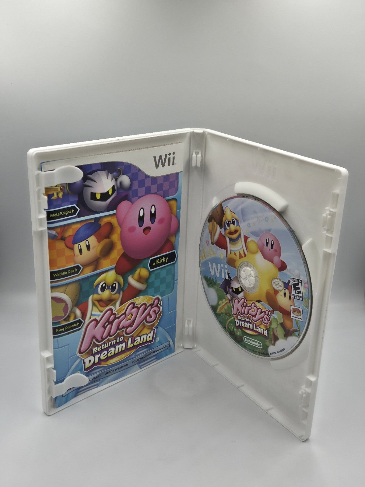 Nintendo Wii Spiel Kirby's Return To Dream Land mit OVP und Anleitung USA