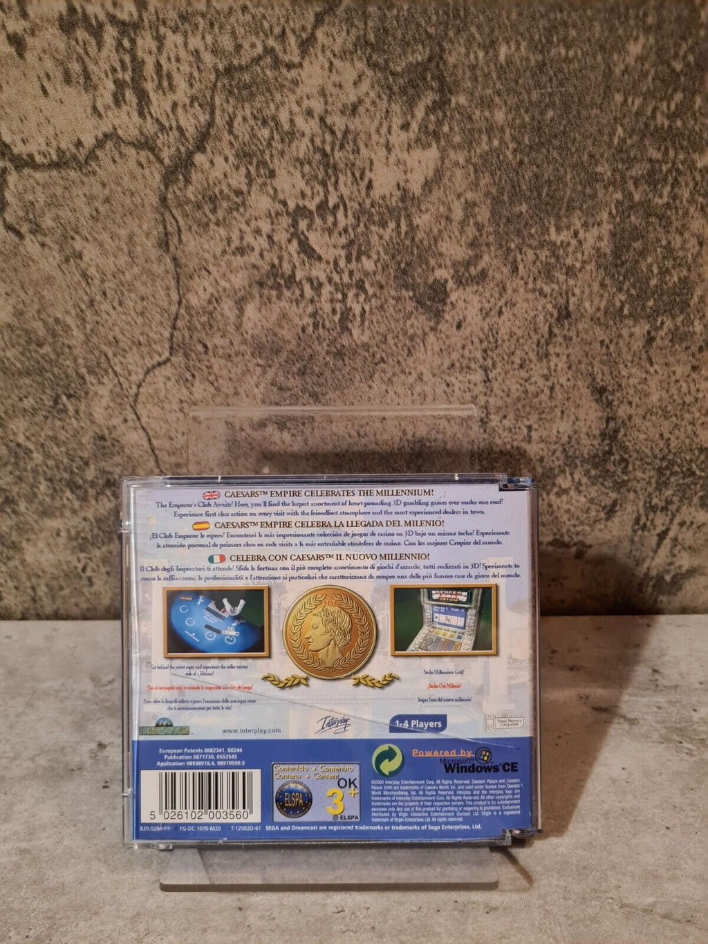 Sega Dreamcast Caesars Palace 2000 mit OVP und Anleitung Multi Language - T-Retro-Games 