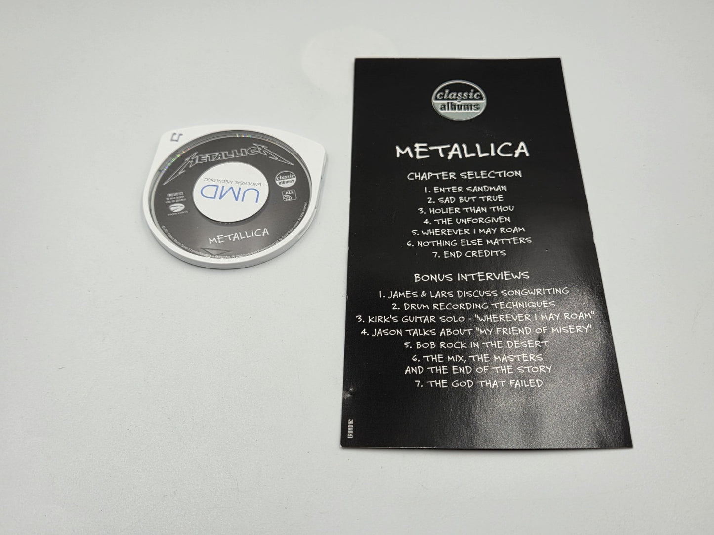 Sony PSP UMD.Music Metallica Englisch