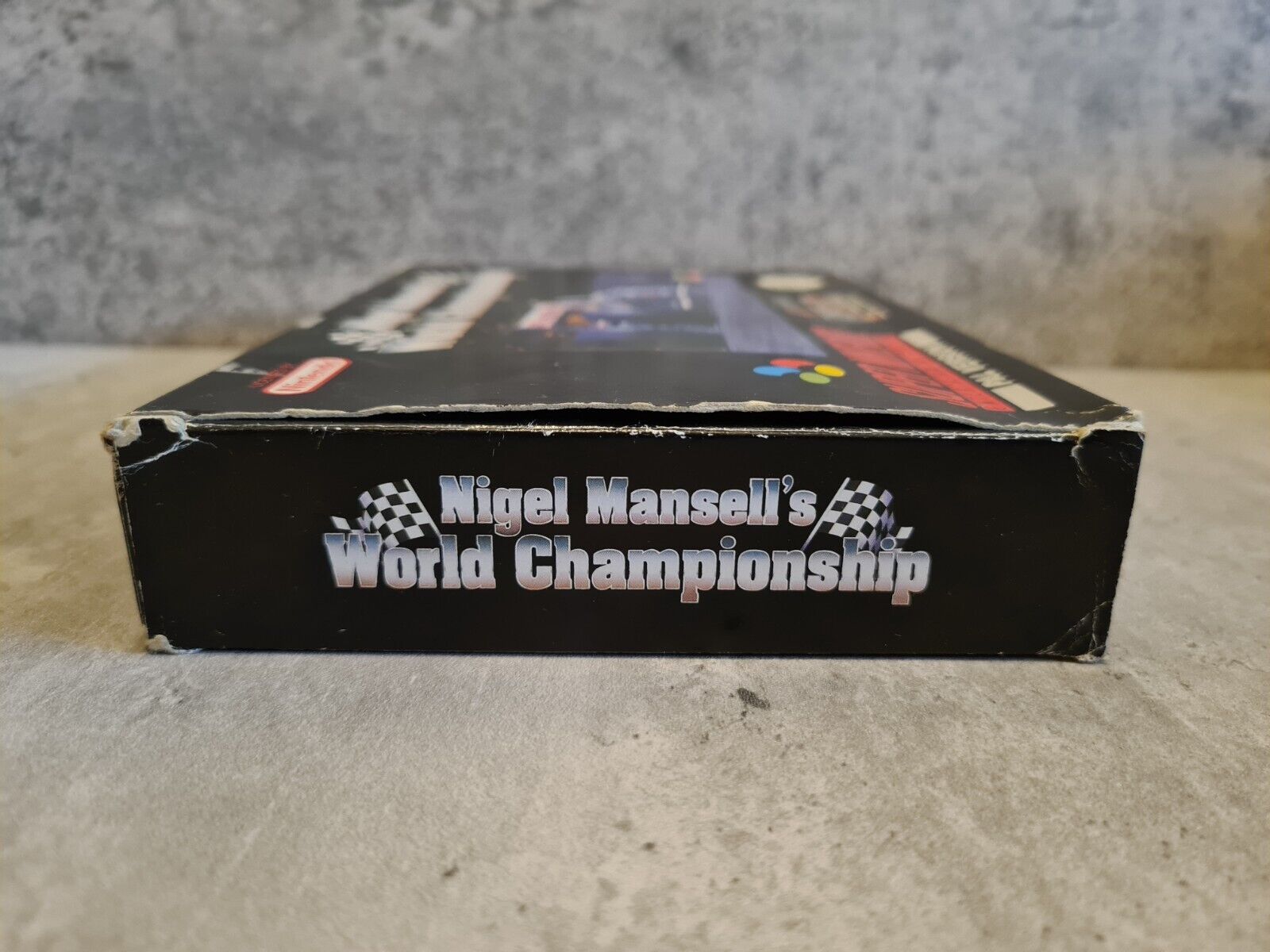 SNES Super Nintendo Nigel Mansell's World Championship mit OVP und Anleitung NOE - T-Retro-Games 