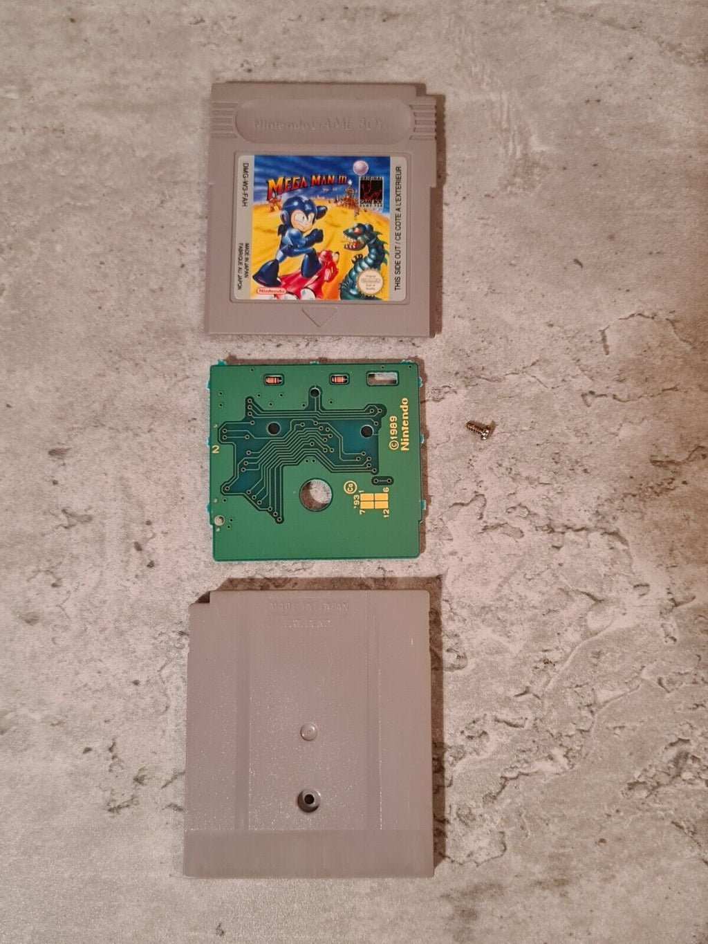 Nintendo Game Boy Classic Spiel Mega Man III Modul FAH - T-Retro-Games 