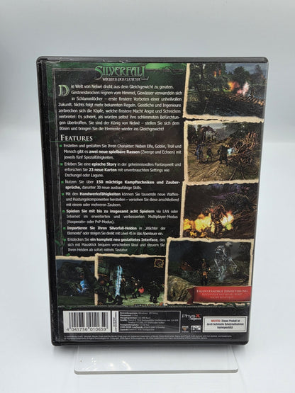 PC-CD Rom Spiel Silverfall Wächter der Elemente 