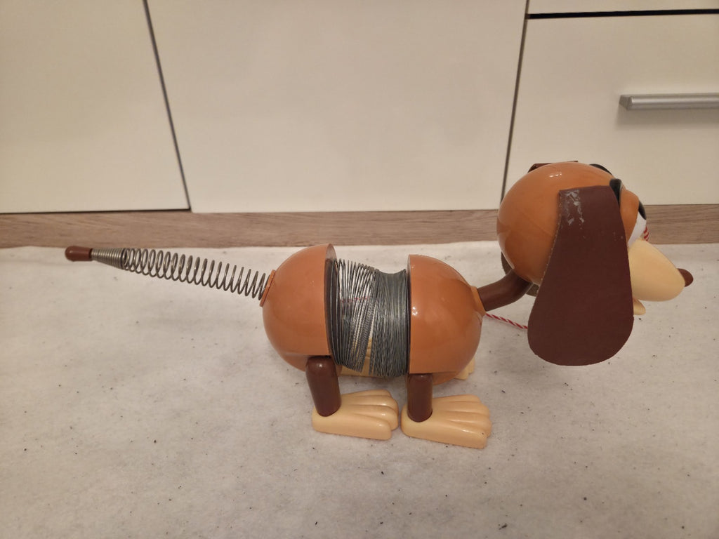 Disney Pixar Toy Story Slinky Dog Nachziehspielzeug Vintage Retro Sammler