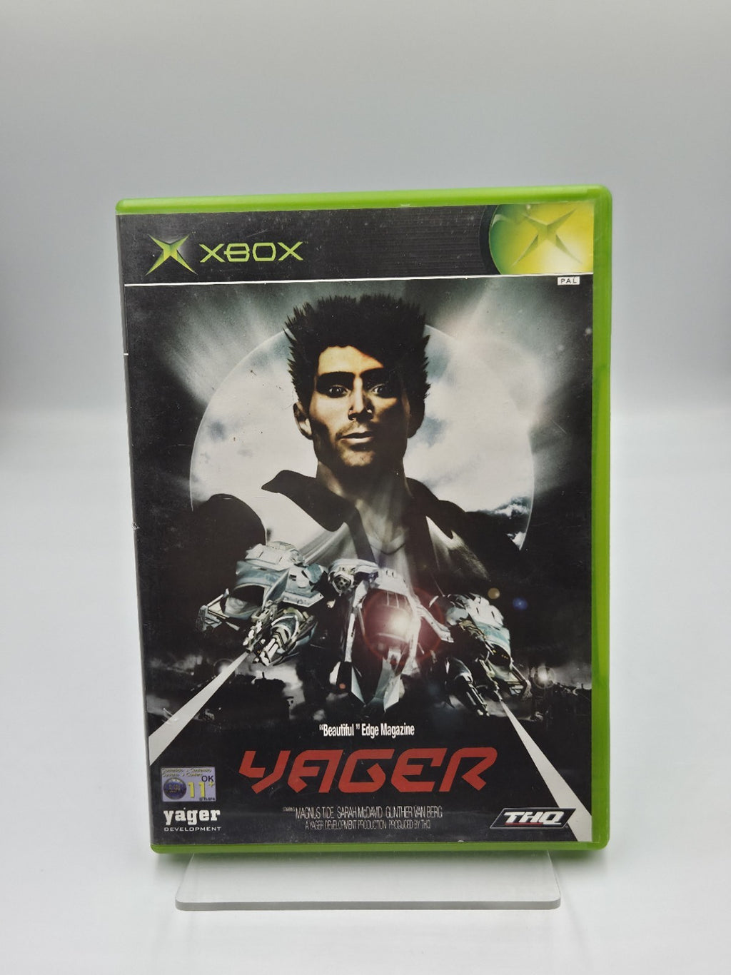 XBOX Spiel Yager mit OVP und Anleitung Englisch