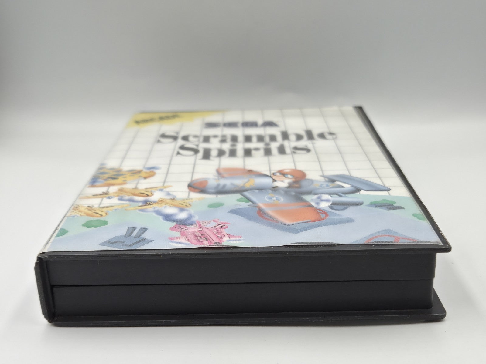 Sega Master System Spiel Scramble Spirits mit OVP Multi Language 