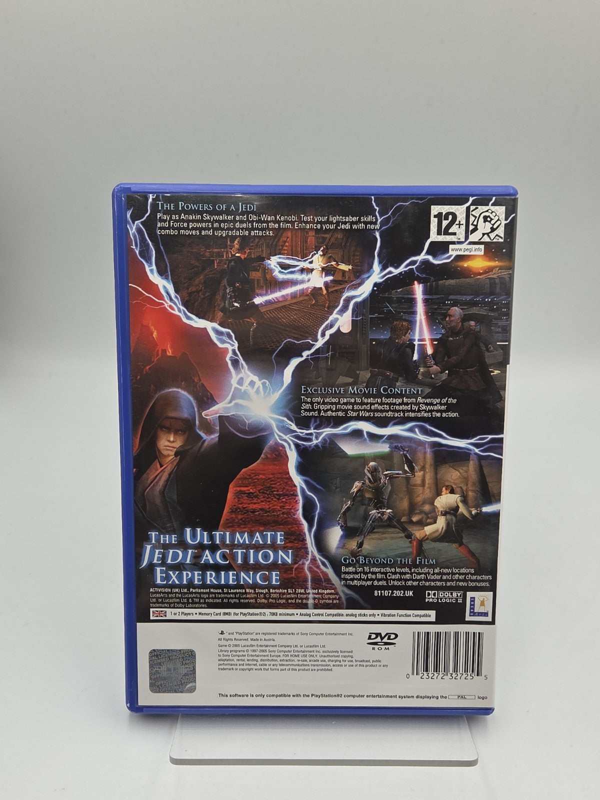 PS2 Playstation 2 Spiel Star Wars Episode III mit OVP und Anleitung Englisch
