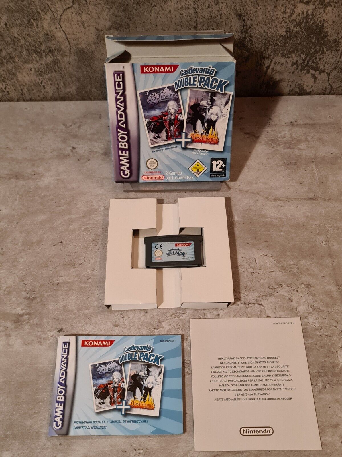 Nintendo Gameboy Advance Castlevania Double Pack mit OVP und Anleitung EUU - T-Retro-Games 