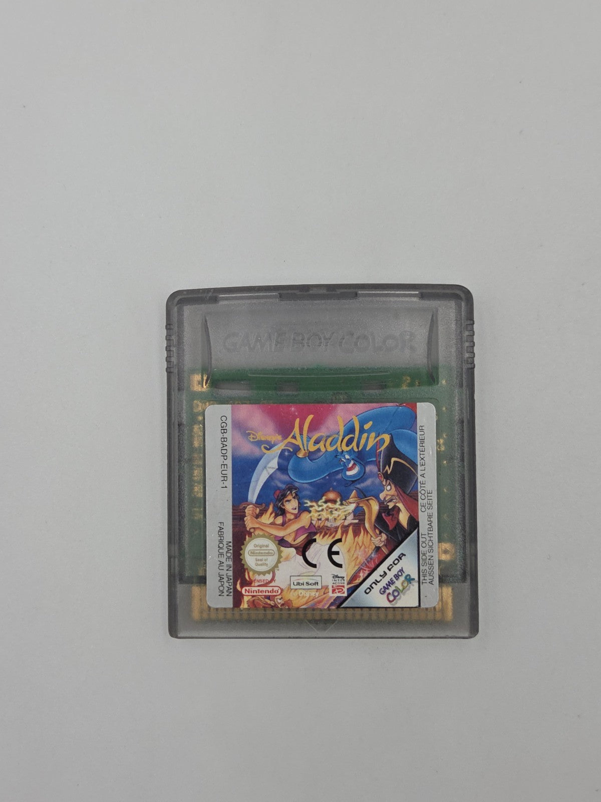 Nintendo Game Boy Color Spiel Disney's Aladdin Modul EUR
