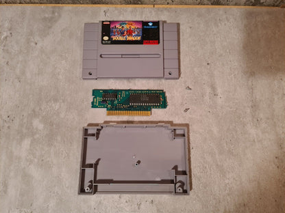 SNES Super Nintendo Super Double Dragon NTSC USA Modul - T-Retro-Games 