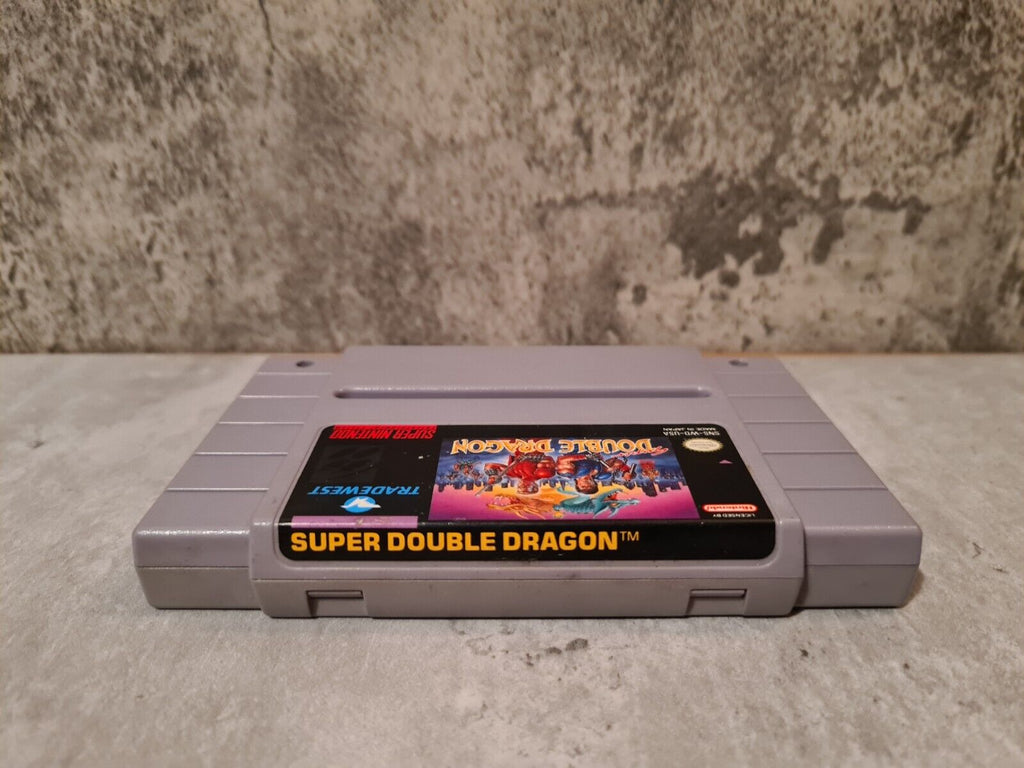 SNES Super Nintendo Super Double Dragon NTSC USA Modul - T-Retro-Games 