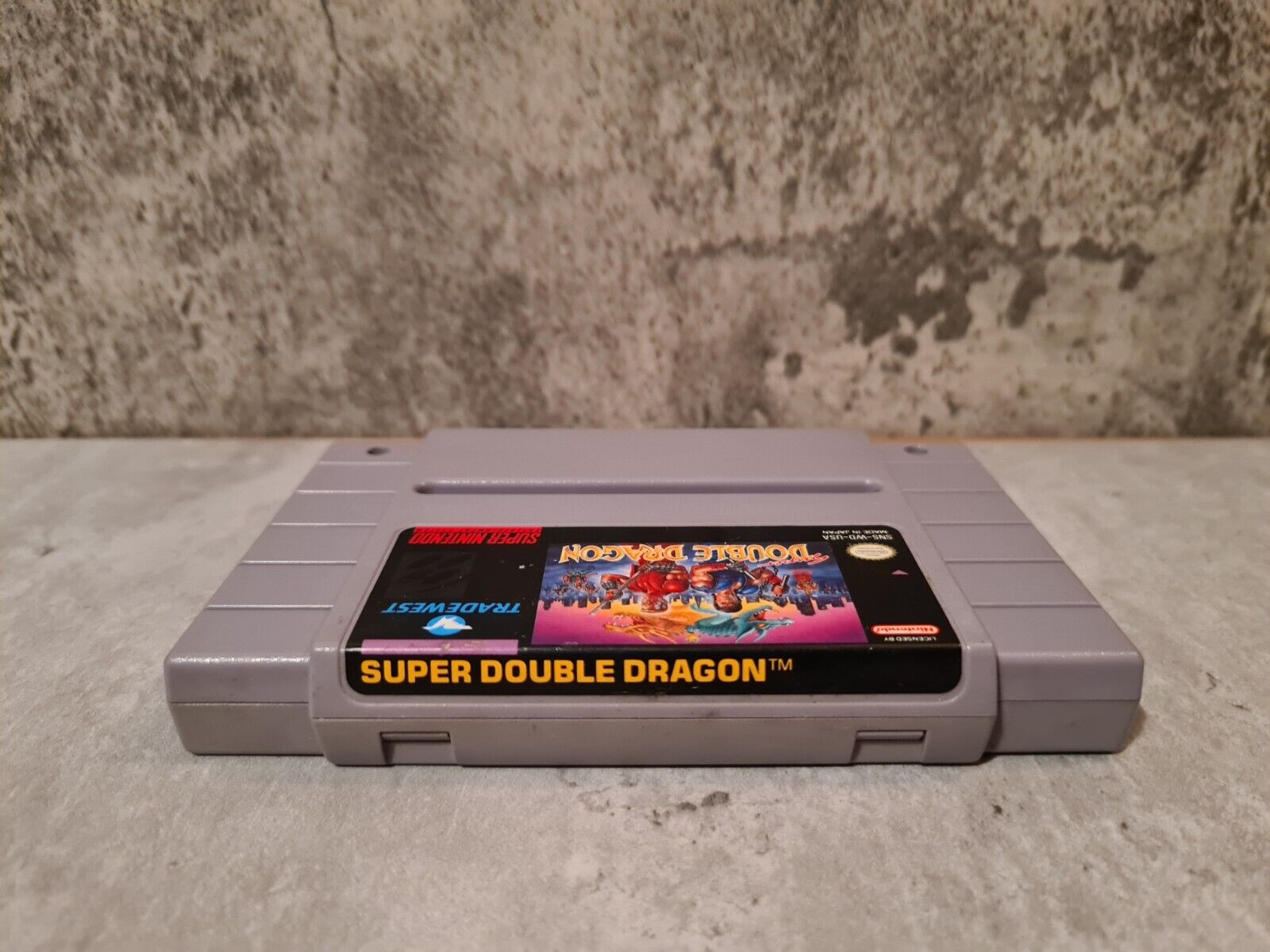 SNES Super Nintendo Super Double Dragon NTSC USA Modul - T-Retro-Games 