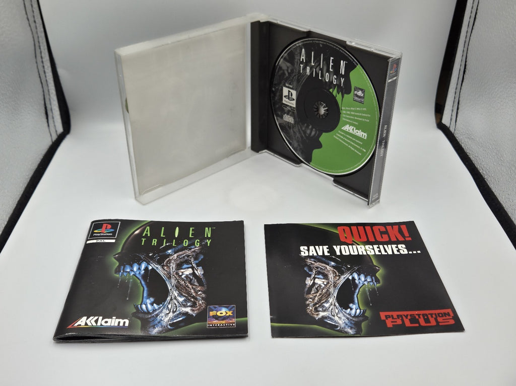 PS1 Playstation 1 Spiel Alien Trilogy mit OVP und Anleitung Multilingual