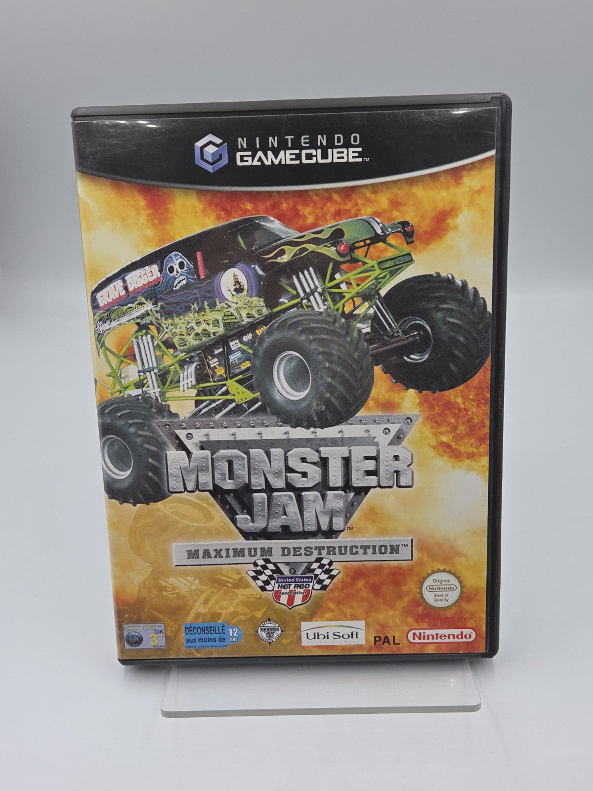 Nintendo GameCube Spiel Monster Jam Maximum Destruction + OVP und Anleitung EUR