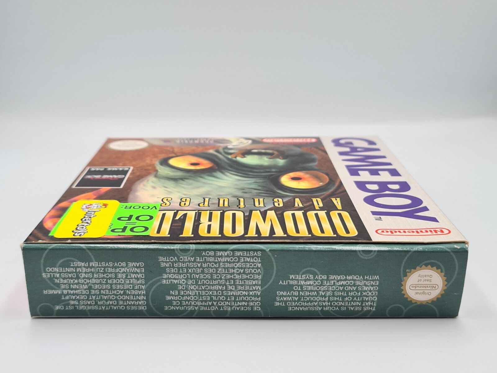 Nintendo Gameboy Classic Oddworld Adventures mit OVP und Anleitung EUR - T-Retro-Games 