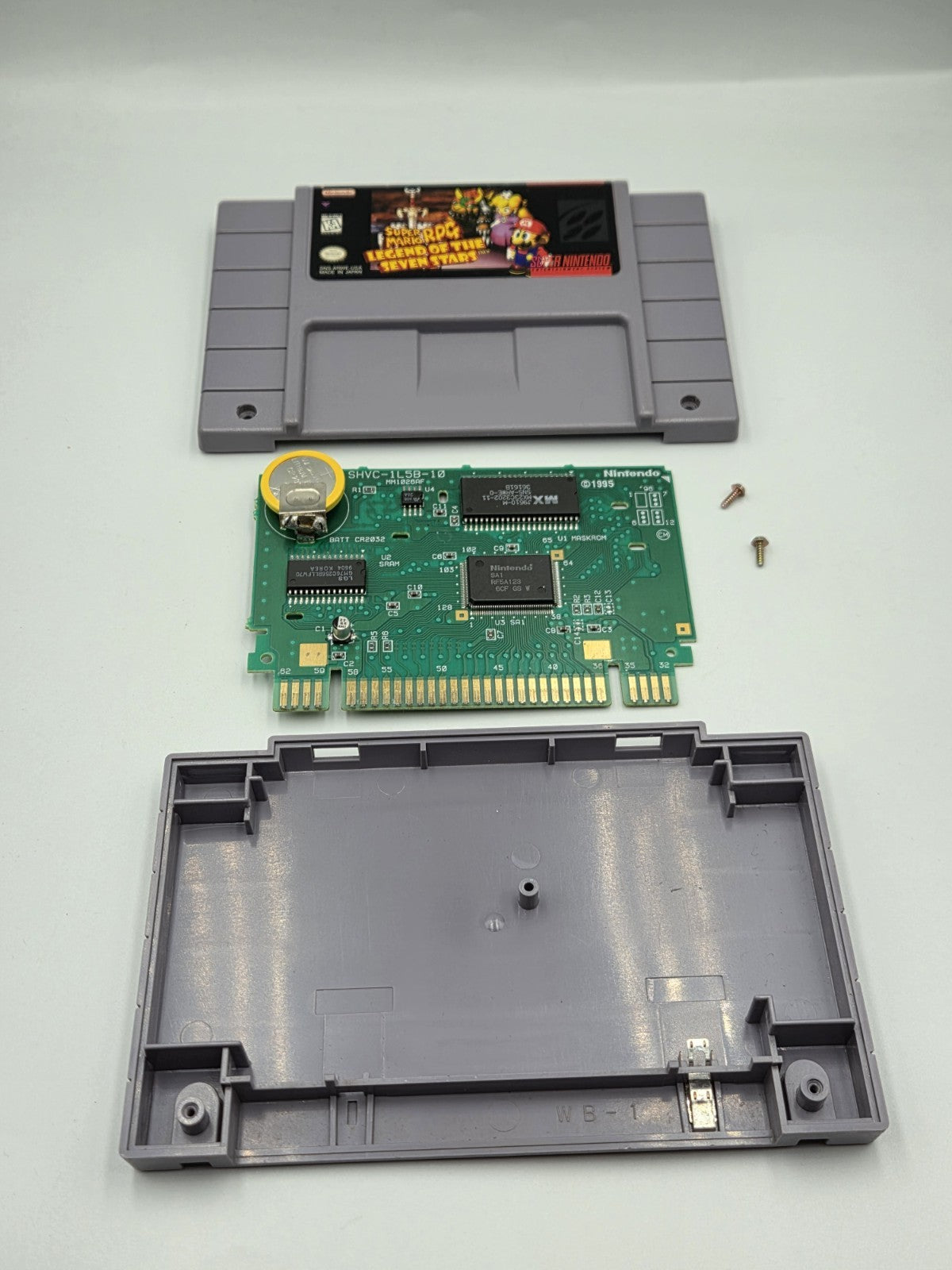 SNES Super Nintendo Super Mario RPG Legend of The Seven Stars   NTSC USA Modul