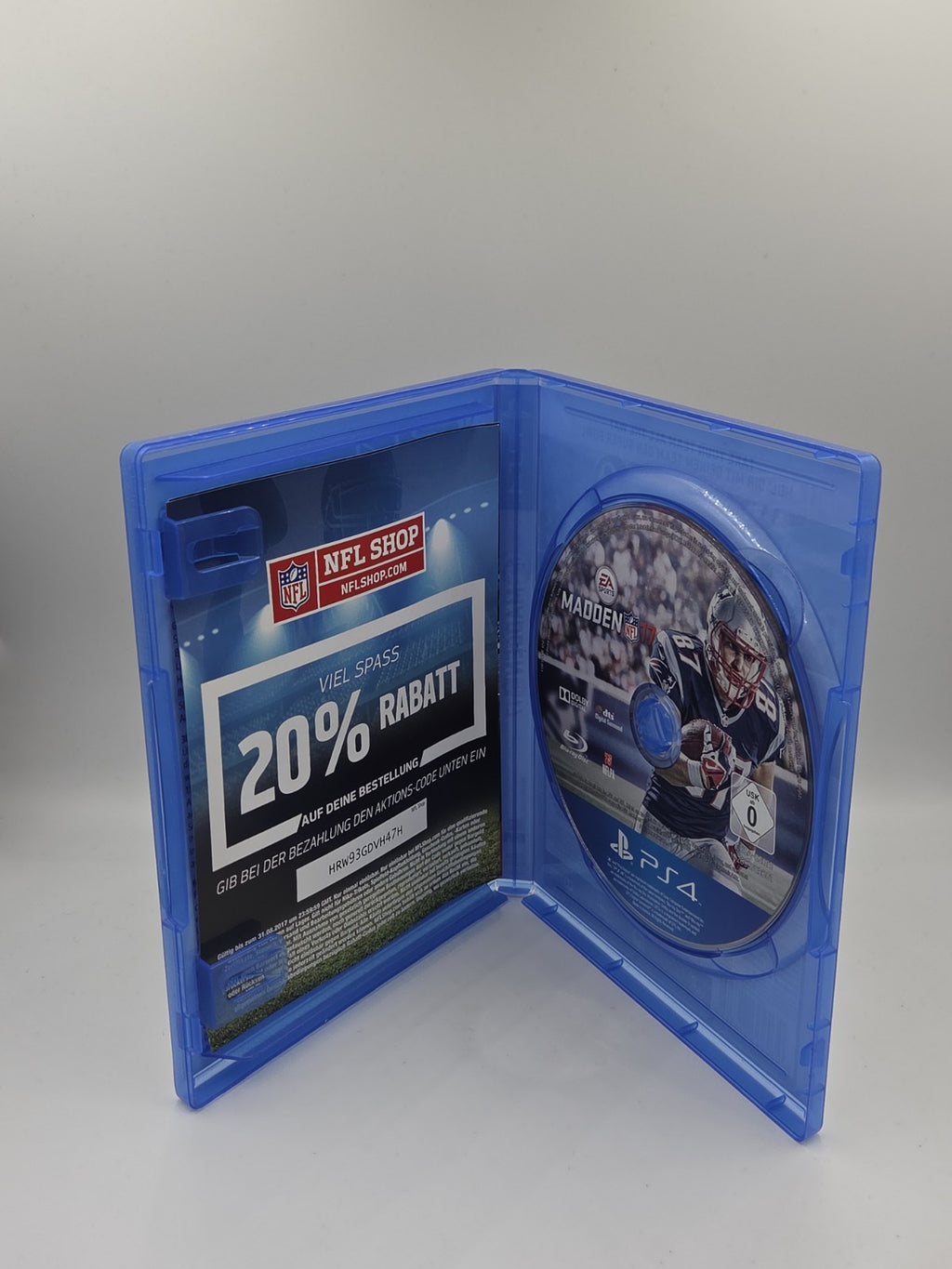 PS4 Playstation 4 Spiel Madden NFL 17 mit OVP Deutsch