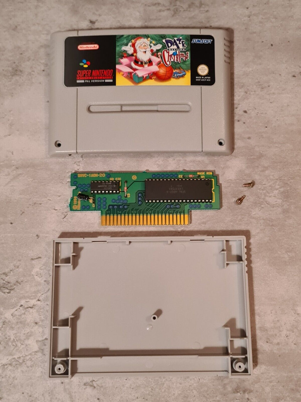 SNES Super Nintendo Daze Before Christmas mit OVP und Anleitung NOE - T-Retro-Games 