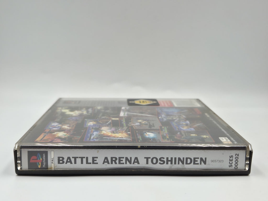 PS1 Playstation 1 Spiel Battle Arena Toshinden + OVP +  Anleitung Multilingual