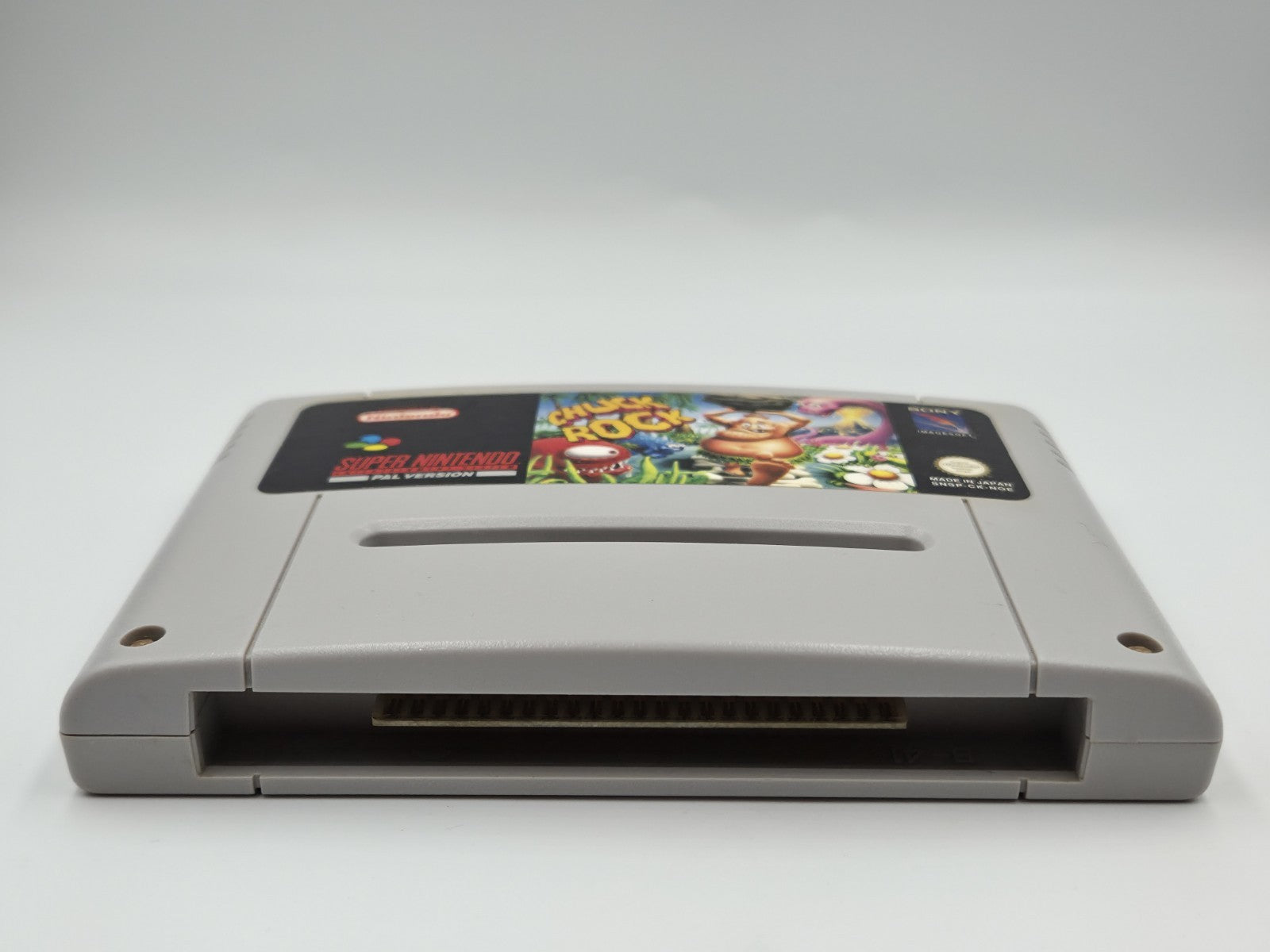 SNES Super Nintendo Chuck Rock Modul NOE