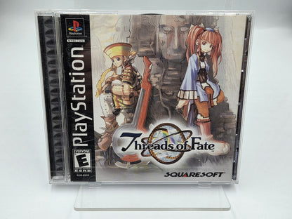PS1 Playstation 1 Threads of Fate mit OVP und Anleitung NTSC-USA