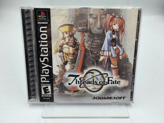 PS1 Playstation 1 Threads of Fate mit OVP und Anleitung NTSC-USA