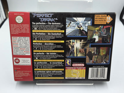 N64 Nintendo 64 Perfect Dark mit OVP und Anleitung EUR